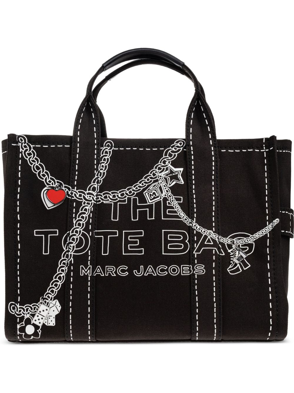 Marc Jacobs chain-print tote bag